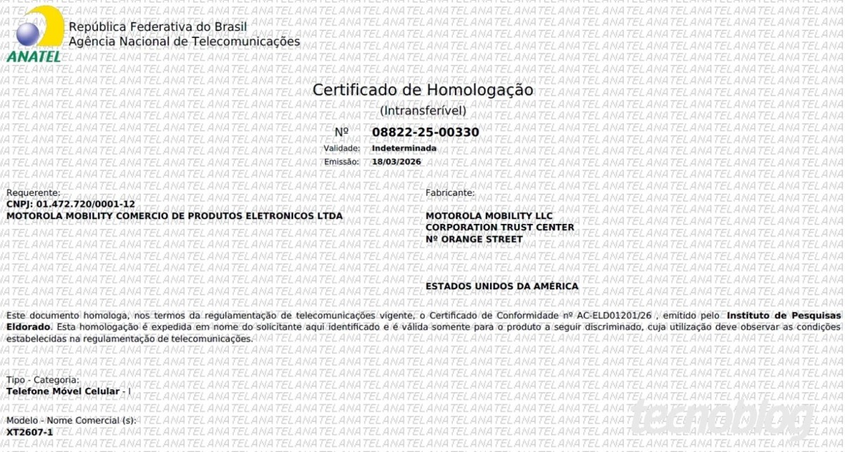 New Motorola Edge 70 phone gets certified with 6,500 mAh battery