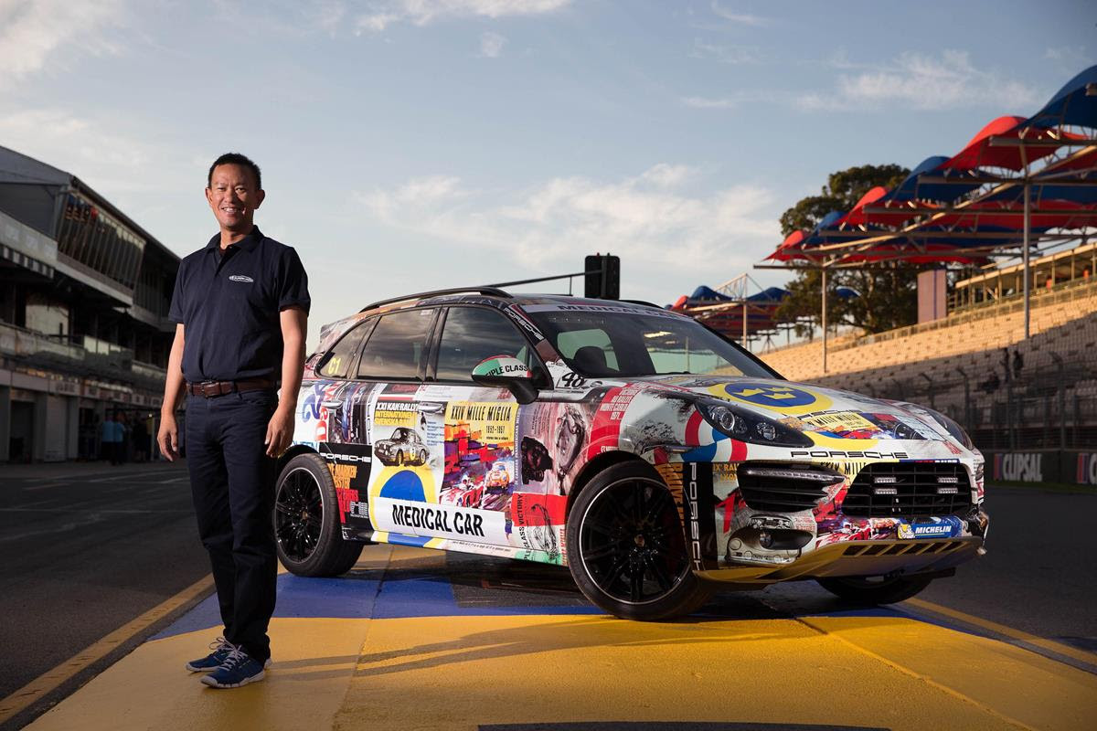 Supercars medical lead Dr Carl Le joins Porsche Carrera Cup Australia