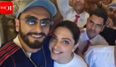 Ranveer Singh and Deepika Padukone pose for selfies post lunch date as they celebrate 'Dhurandhar: The Revenge' box office success |