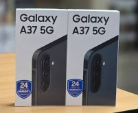 Samsung Galaxy A37 and A57 boxes
