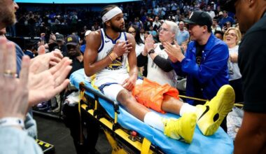 Moses Moody out for season with torn patellar tendon in knee