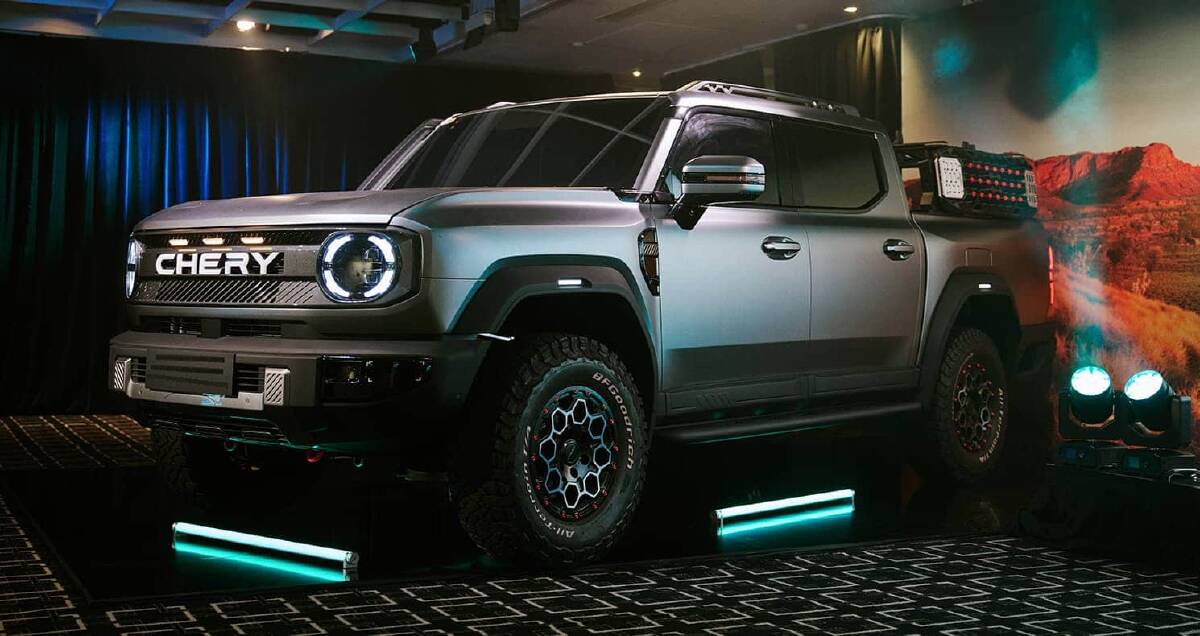 Chery KP31 diesel plug-in hybrid ute