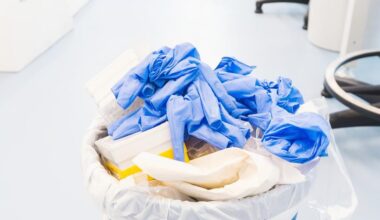 Nitrile rubber gloves upcycled into carbon capture materials