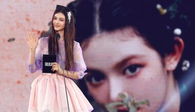 Danielle, former member of K-pop girl group NewJeans, hosts the