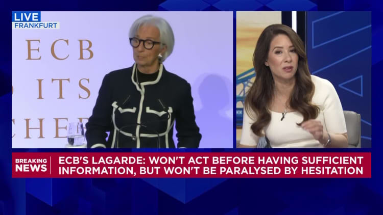 ECB chief on energy shock: will not be paralyzed by hesitation