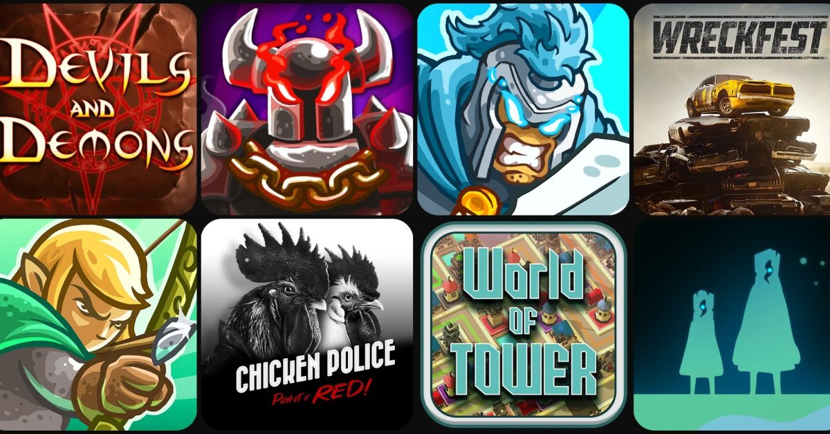 Kingdom Rush 5, Wreckfest, Loop, and more