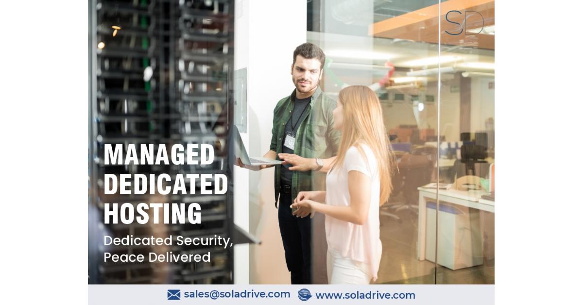 SolaDrive Focuses on Fully Managed Windows Hosting Solutions for Business Systems