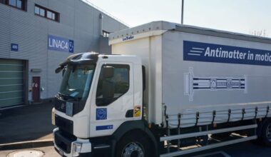 Antimatter takes to the road