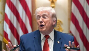 Trump goes on tangent about Sharpies during war meeting