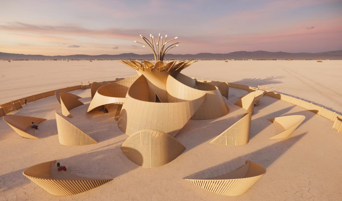 Burning Man unveils designs for 2026 main temples | News