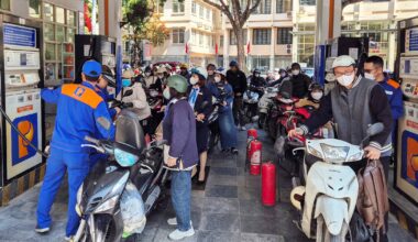 Vietnam gasoline price falls 19% after taxes removed amid energy crisis