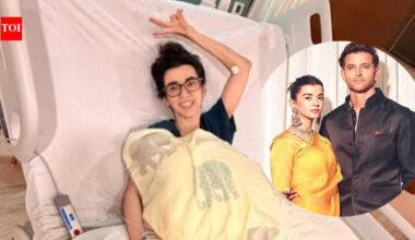 Saba Azad hospitalised after being diagnosed with parasite Cyclospora cayetanensis, says Hrithik Roshan is keeping her spirit up |