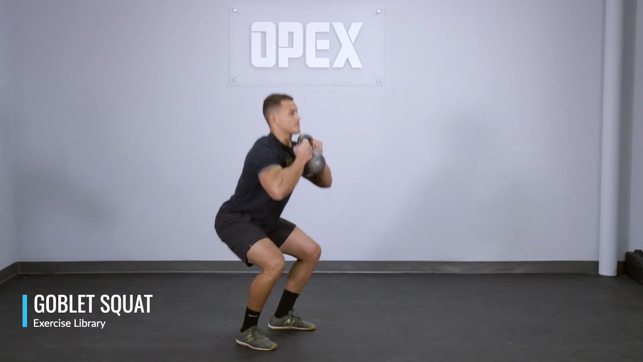 Goblet Squat - OPEX Exercise Library - YouTube