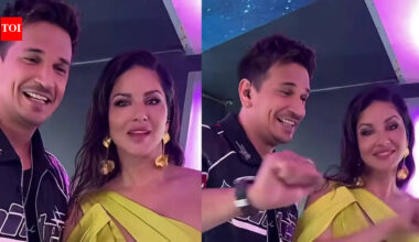 Sunny Leone grooves with Prince Narula on sets of Splitsvilla 16