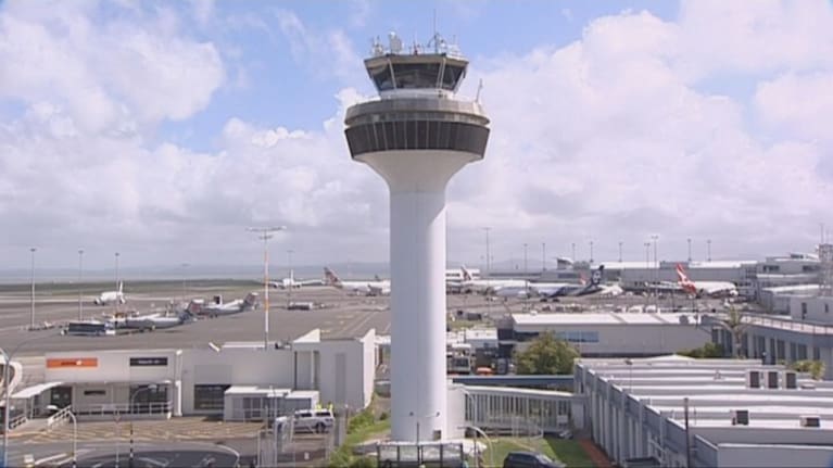 Auckland Airport air traffic control tower (file image).
