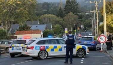 Man in custody after armed police callout on Helensburgh Rd