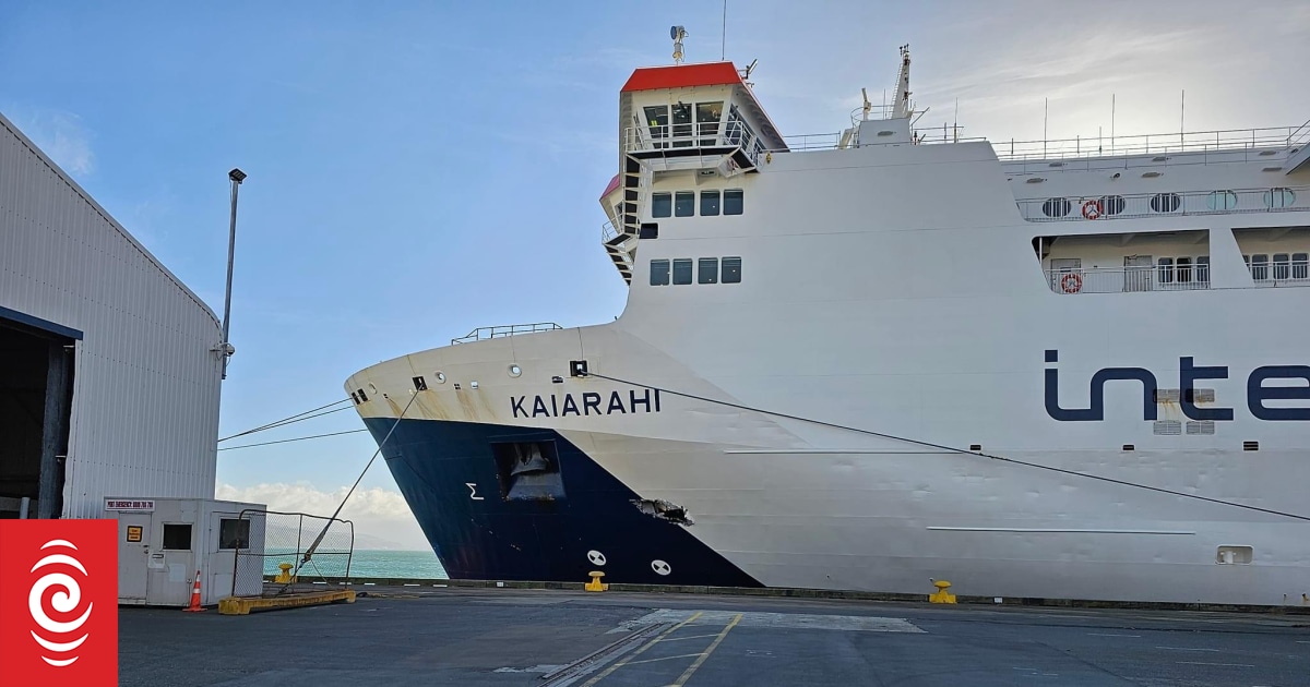 Search underway after person goes overboard from ferry in Cook Strait