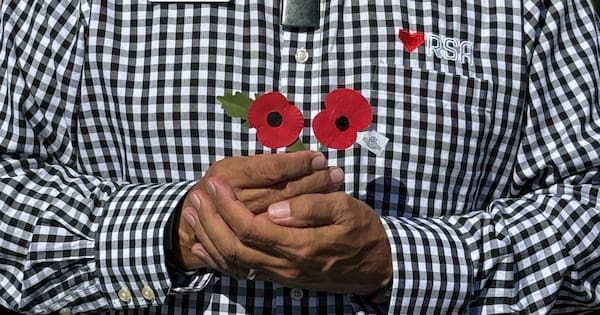 RSA retires plastic Anzac poppies for biodegradable paper