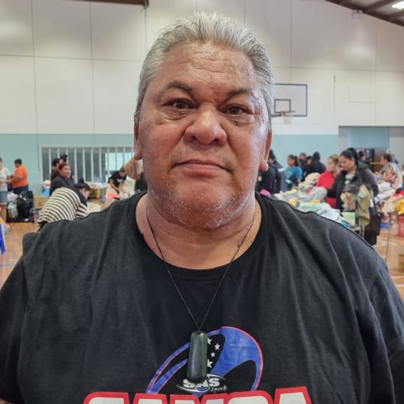 Auckland councillor Alf Filipaina at the community hub at Māngere rec centre on Tuesday 31 January.