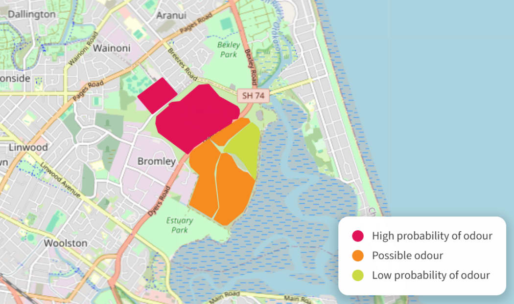 Residents around the Christchurch Wastewater Treatment Plant's oxidation ponds have been complaining of the stench coming from the plant. Christchurch City Council have been served an abatement notice.