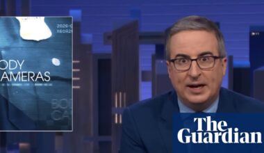 John Oliver on police bodycam footage: ‘Hoping for leaks cannot be the system here’ | John Oliver