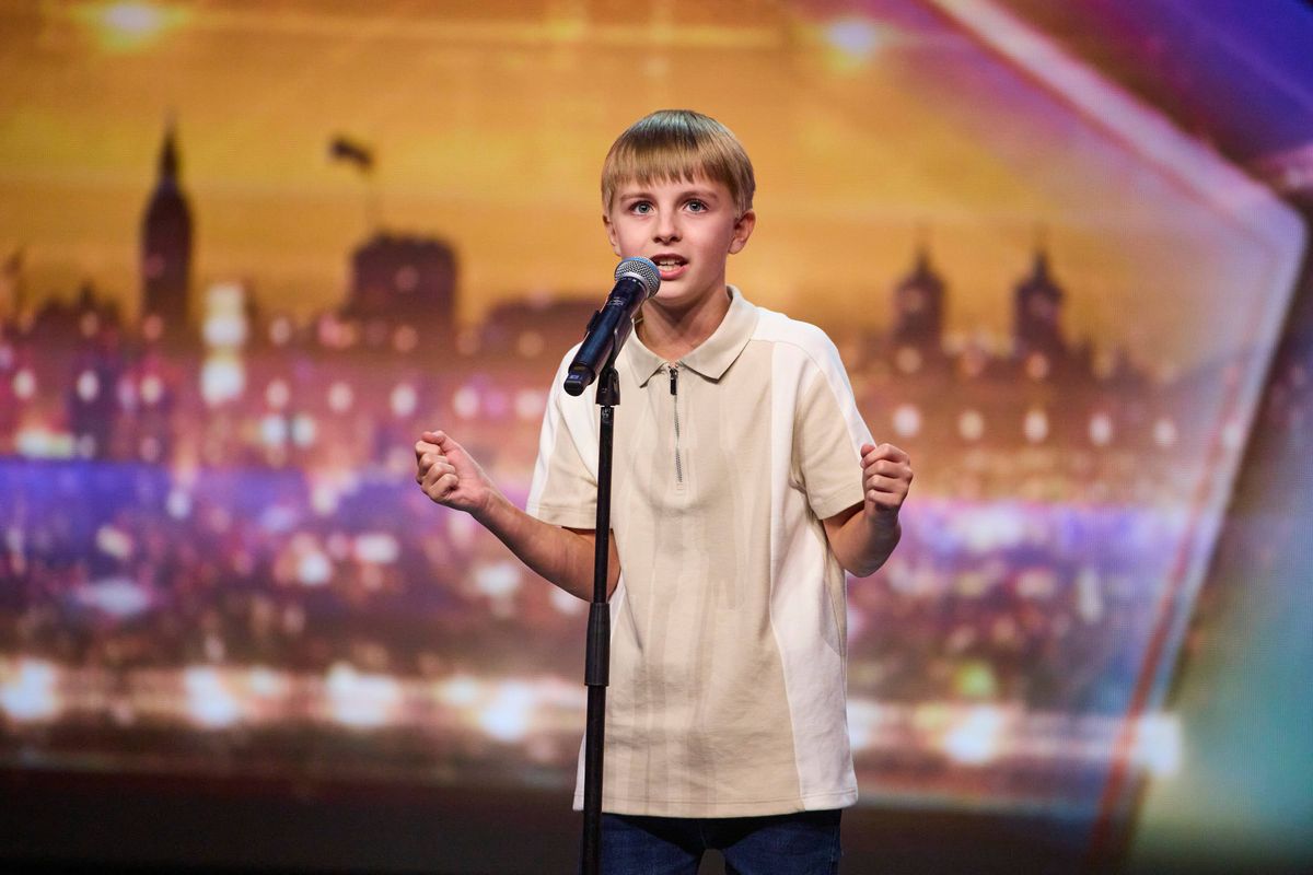 James on Britain's Got Talent