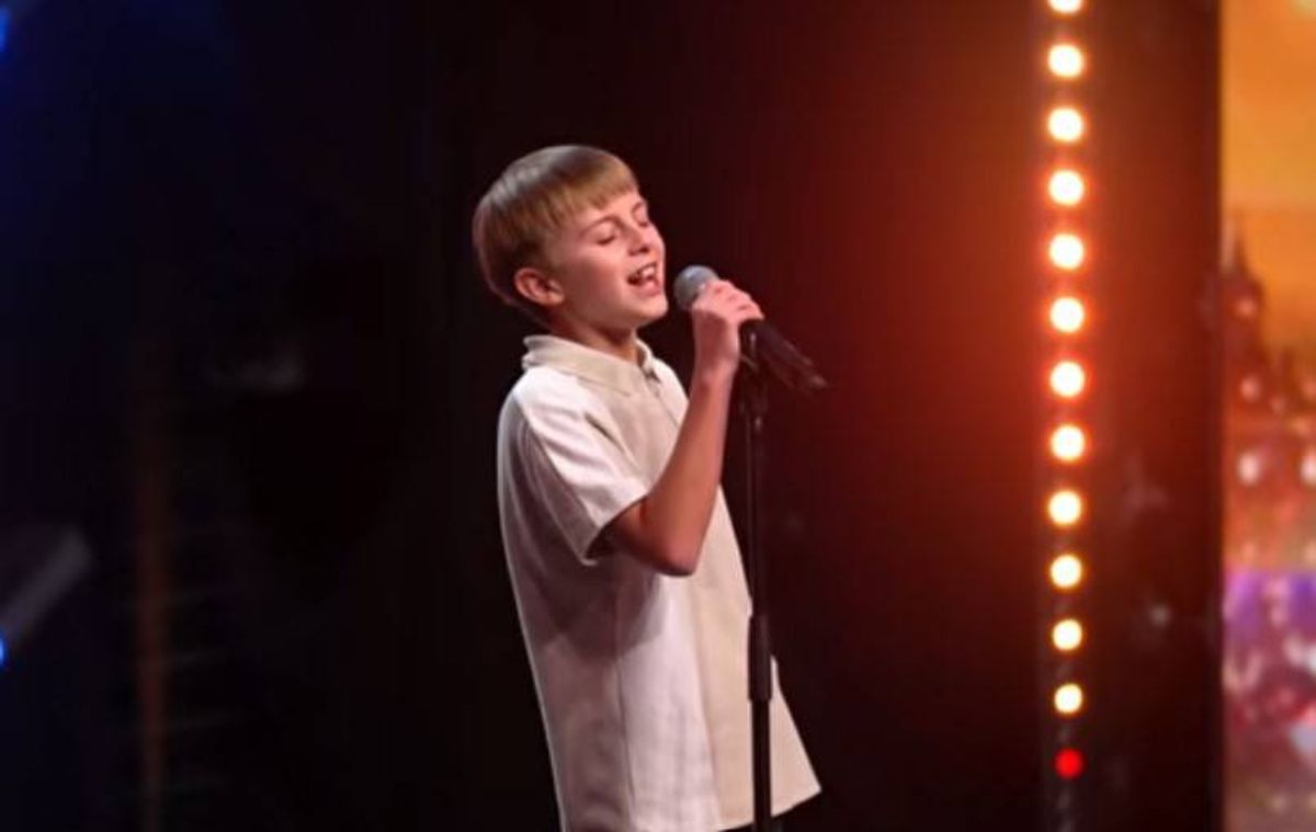 James on Britain's Got Talent