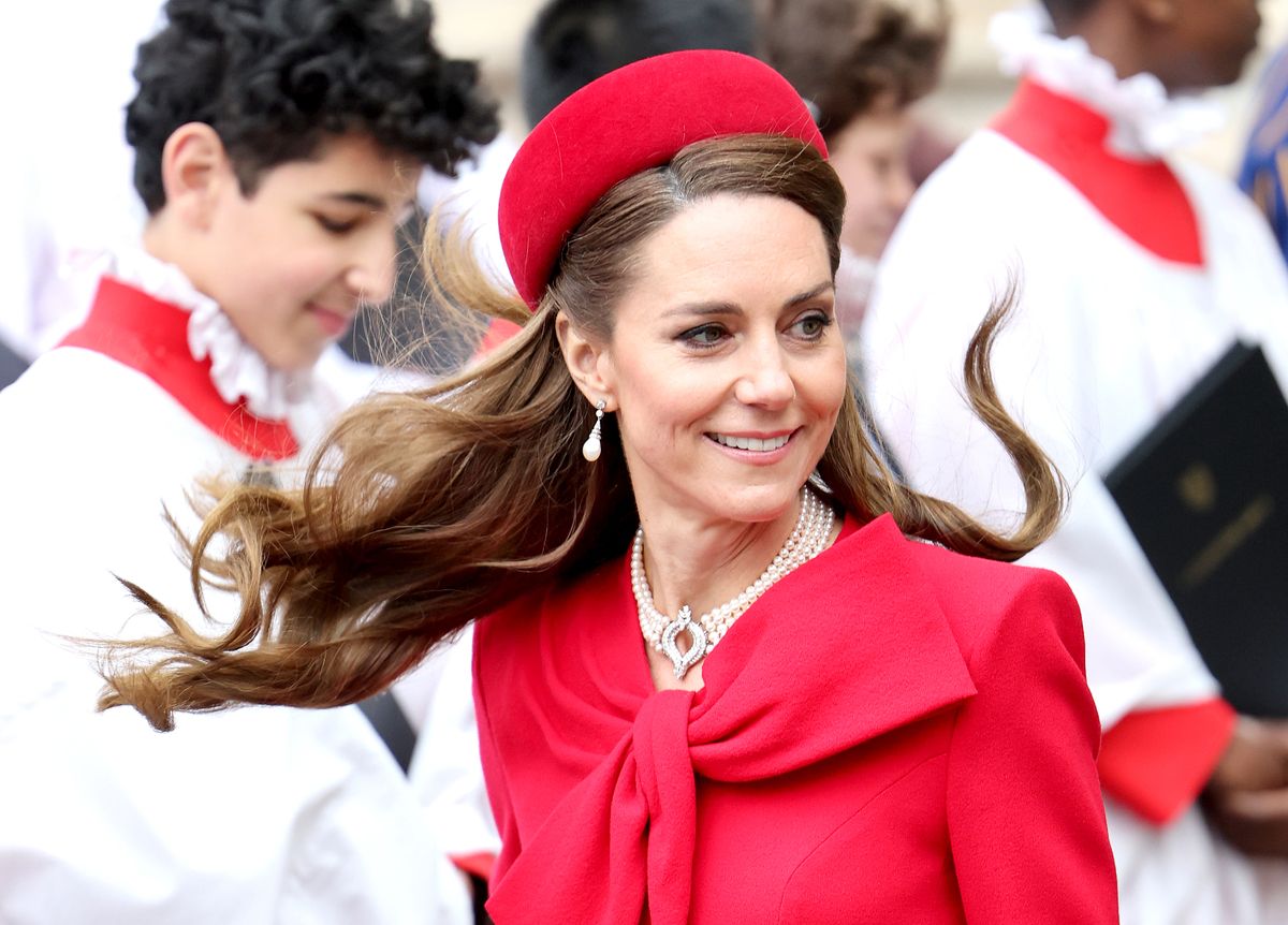 The Princess of Wales at the Commonwealth Day service 