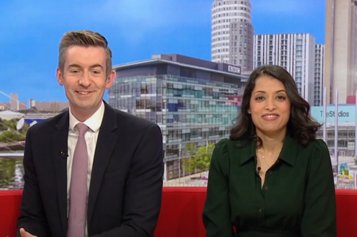 Ben Thompson and Luxmy Gopal on BBC Breakfast