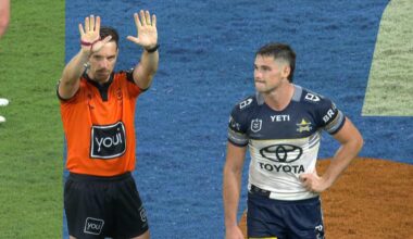 Gold Coast Titans vs North Queensland Cowboys score, Jayden Campbell, tries, highlights, Supercoach scores