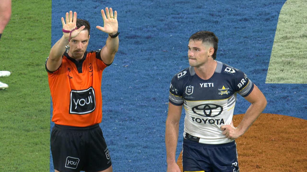 Gold Coast Titans vs North Queensland Cowboys score, Jayden Campbell, tries, highlights, Supercoach scores