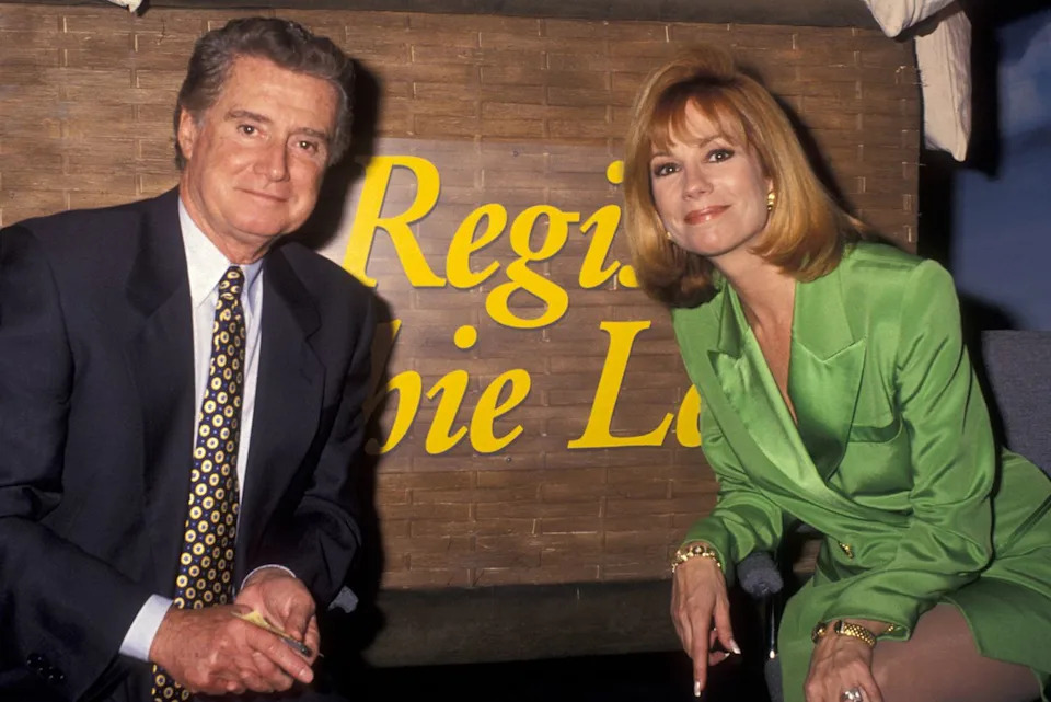 Regis Philbin and Kathy Lee Gifford in 1984Credit: Ron Galella Collection/Getty