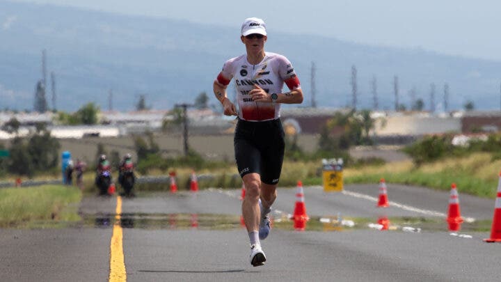 Kat Matthews logged a new Kona run course record on her way to finishing second at the 2025 Ironman World Championship.