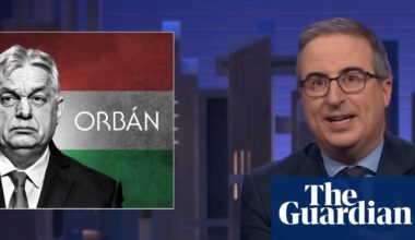 John Oliver on Maga’s love for Viktor Orbán: ‘For them, Orbán is a blueprint’ | John Oliver