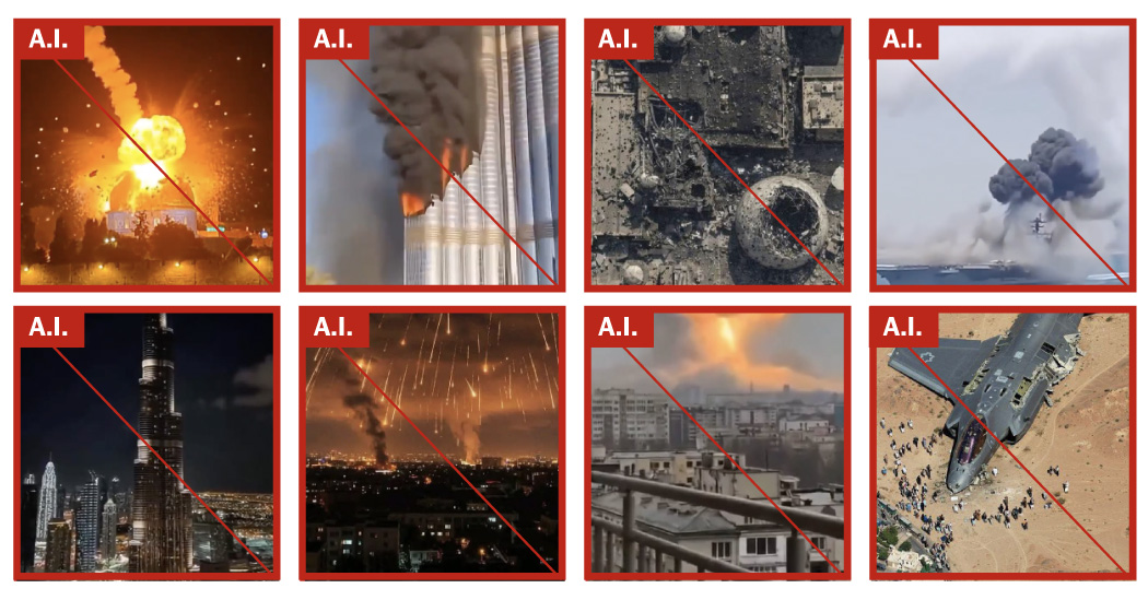 Cascade of A.I. Fakes About War With Iran Causes Chaos Online