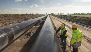 Gasunie pipeline inspection in the Netherlands