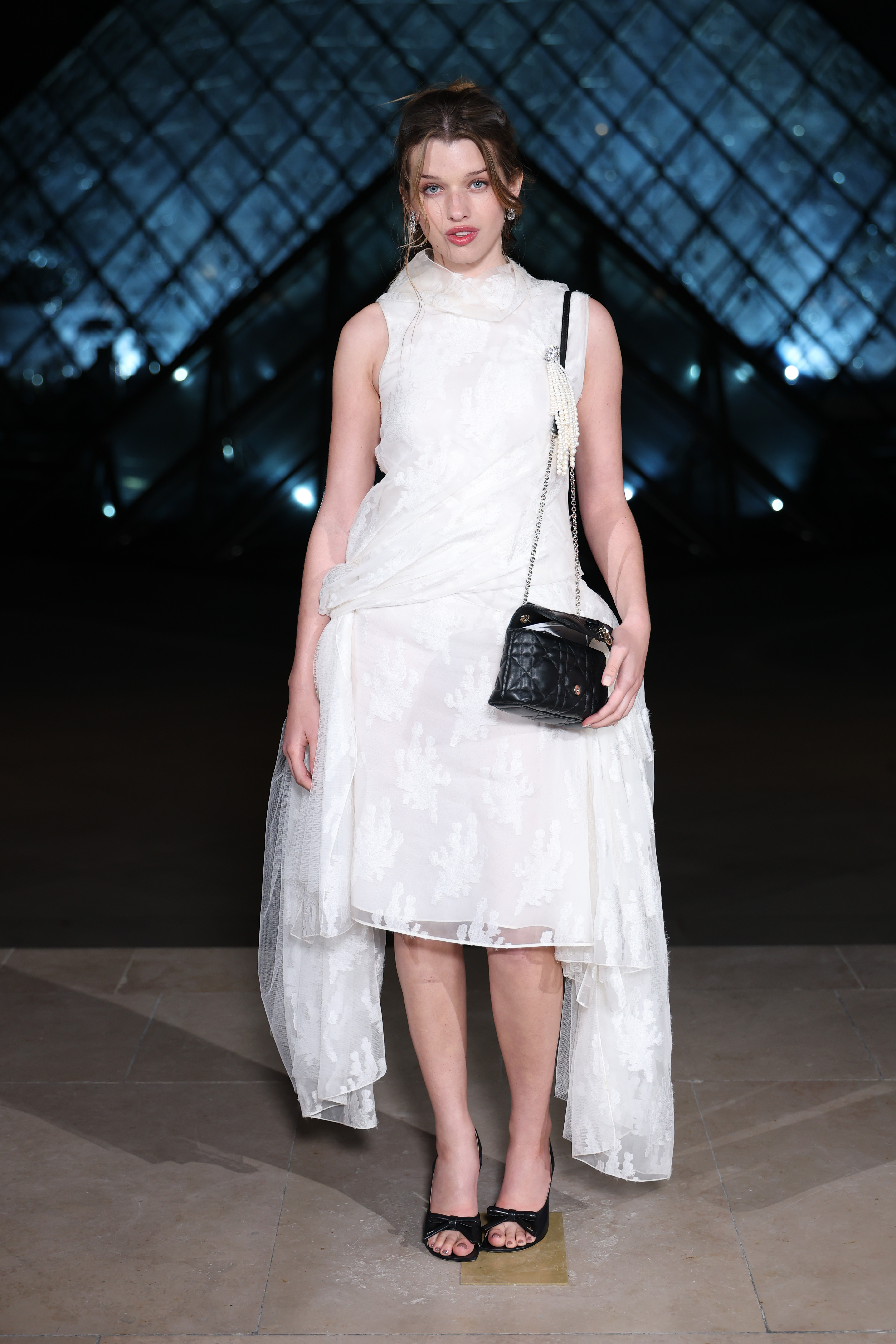 Ever Anderson at the Grand Dîner du Louvre