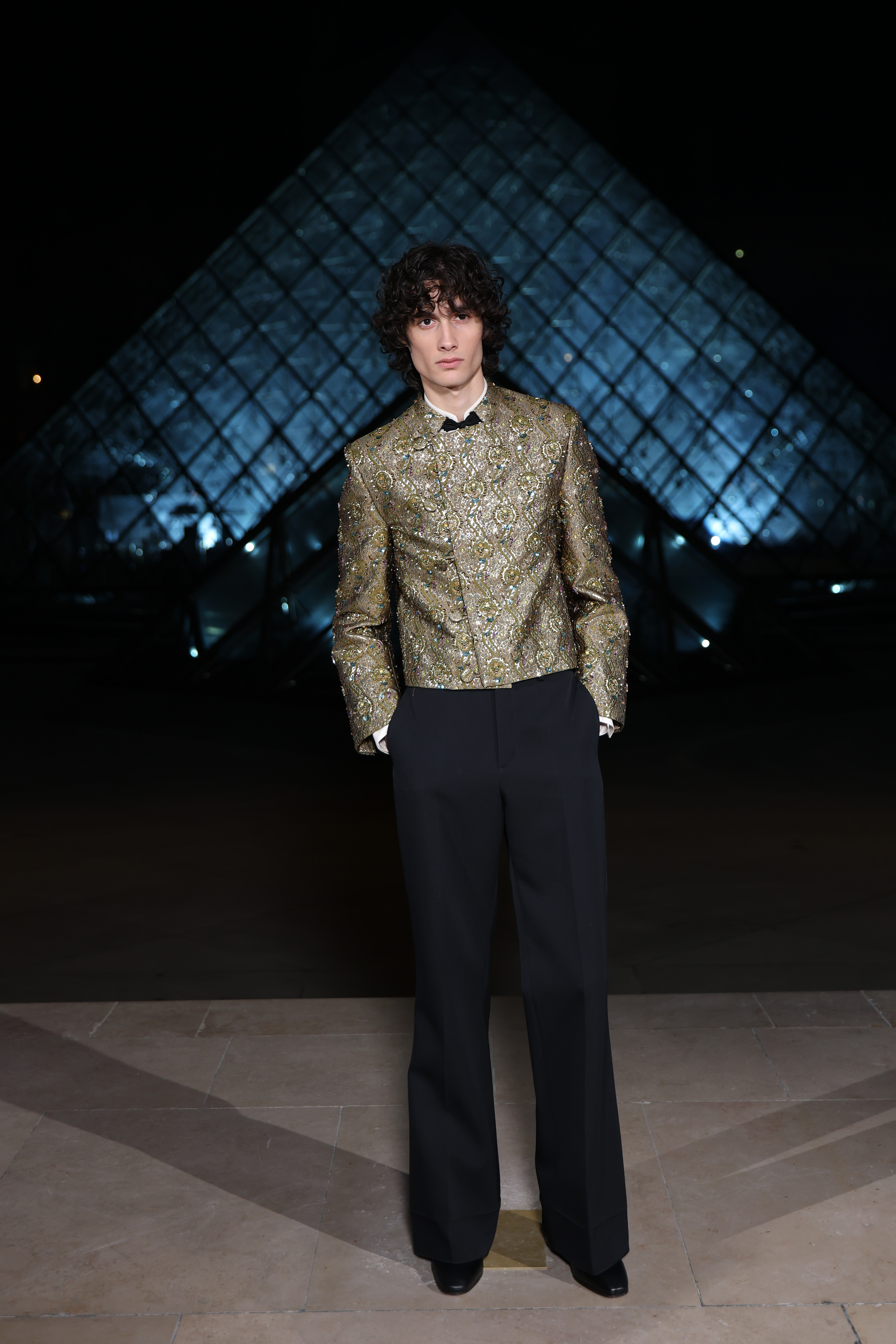 Sombr at the Grand Dîner du Louvre