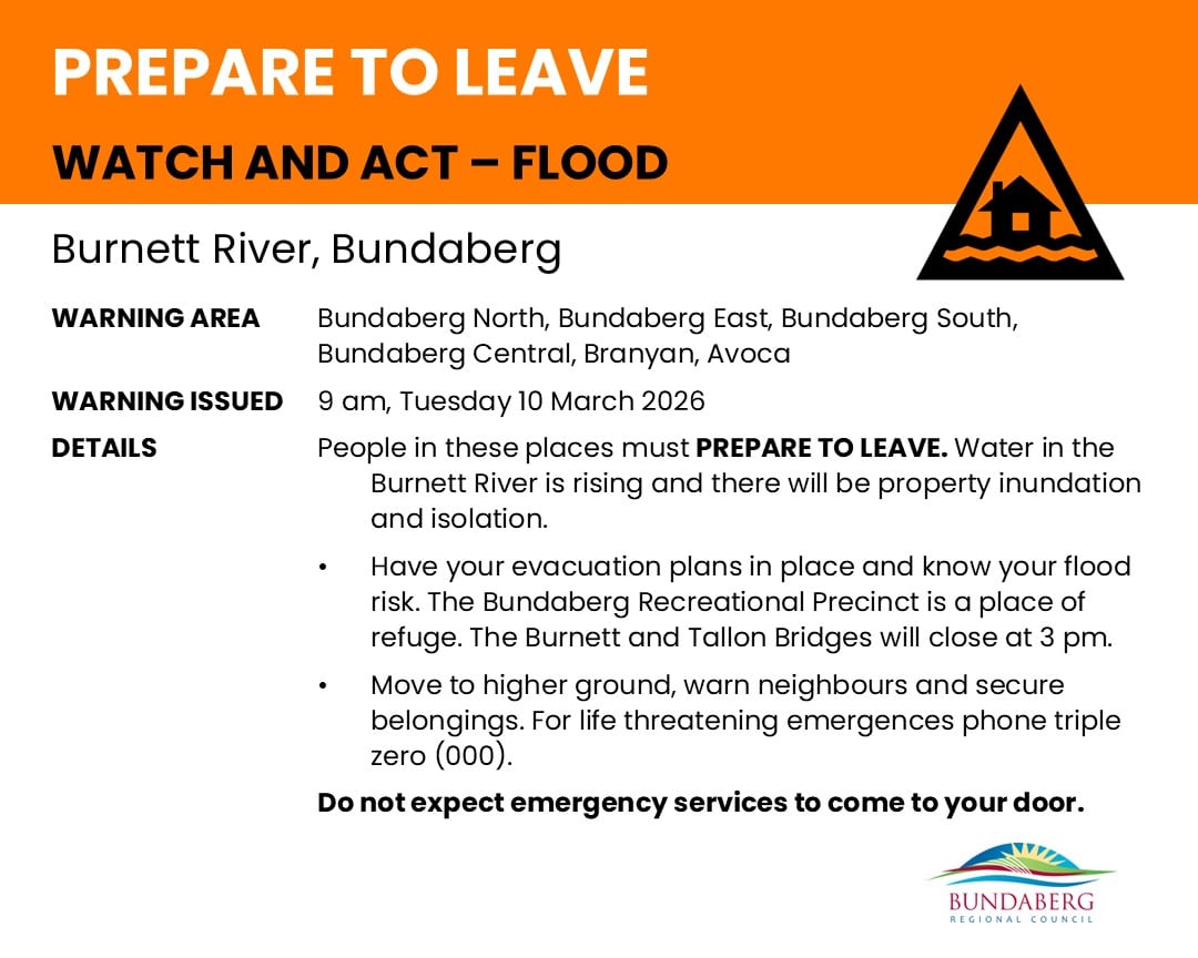 Prepare Now Burnett River – Bundaberg Now