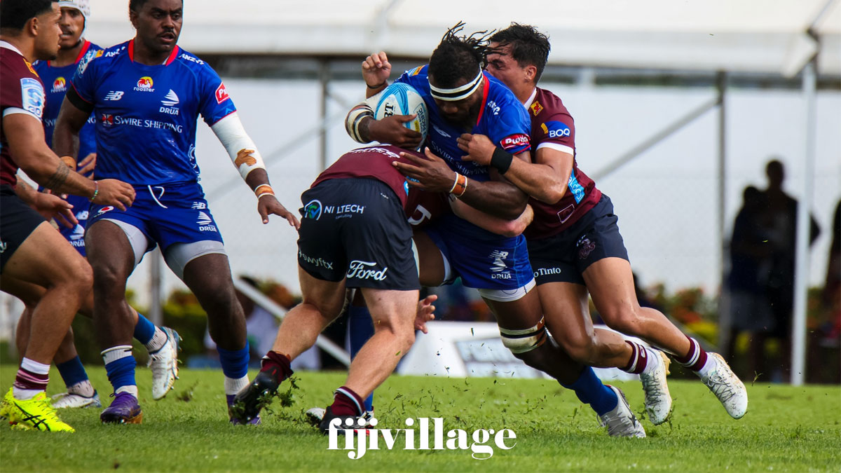 Drua goes down 21-6 to the Reds