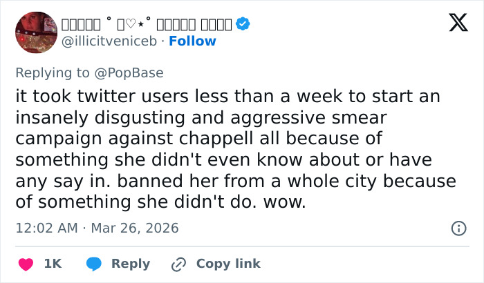 Security guard at the center of Chappell Roan’s debacle with Jude Law’s daughter responds amid online smear campaign.