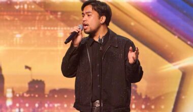 BGT golden buzzer given to singer Matty J by Simon Cowell