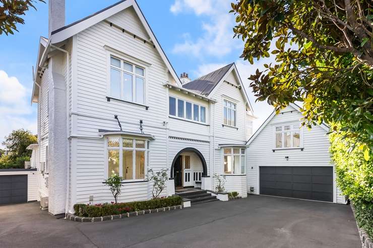 40 Orakei Road, in Auckland's Remuera, is heading to auction next month. Photo / Supplied