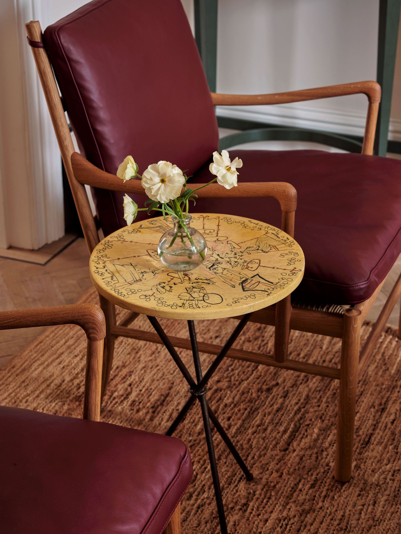 Image may contain Furniture Table Tabletop and Chair