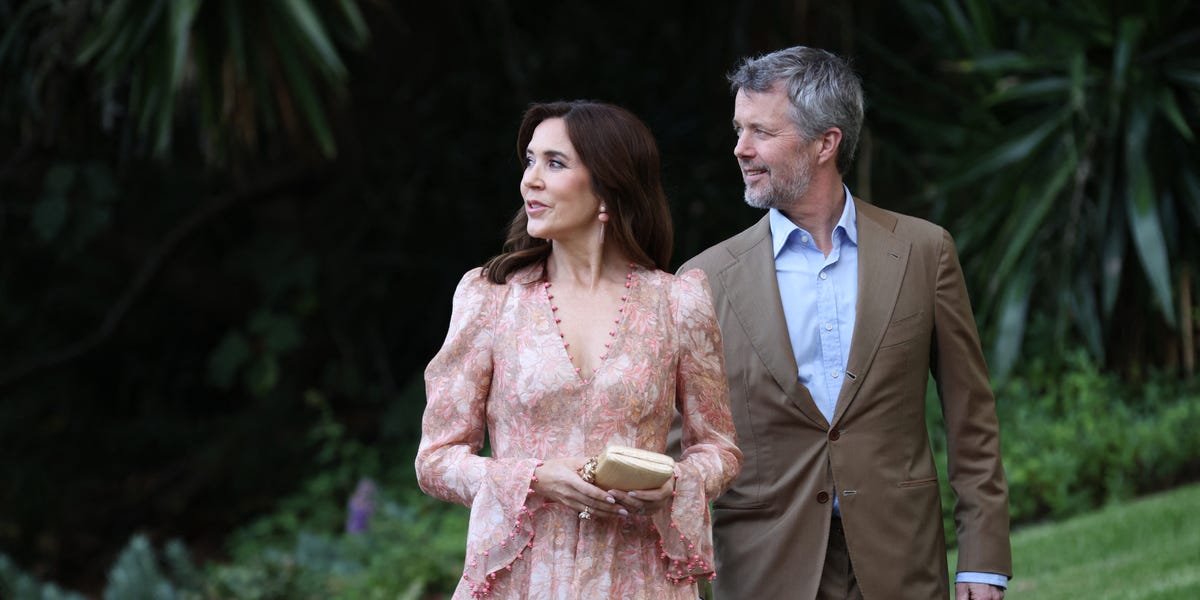 Queen Mary of Denmark Rewore a Pink Zimmermann Dress on Her Australian Tour