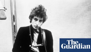 ‘Extremely rare’ Bob Dylan draft lyrics discovered inside Allen Ginsberg book | Bob Dylan
