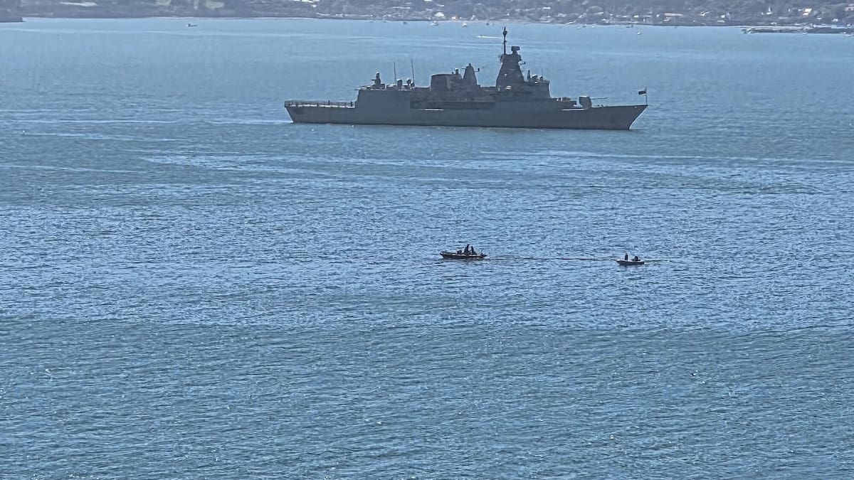 Royal New Zealand Navy vessel spills hundreds of litres of oil into Akaroa Harbour