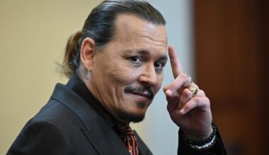 Johnny Depp's first German art show opens in a small town gallery