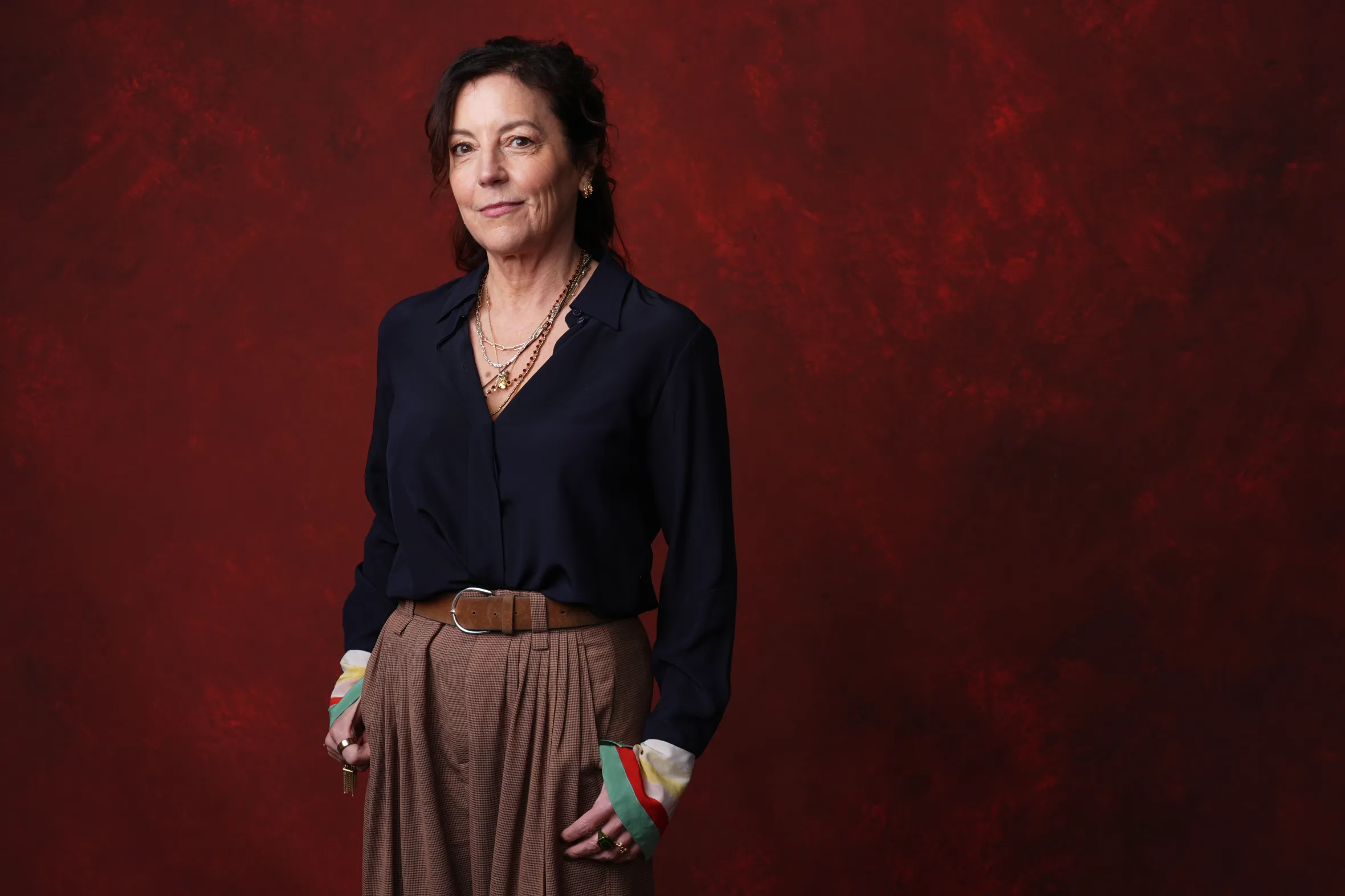 Nina Gold poses for a portrait during the 98th Academy Awards Oscar nominees luncheon.