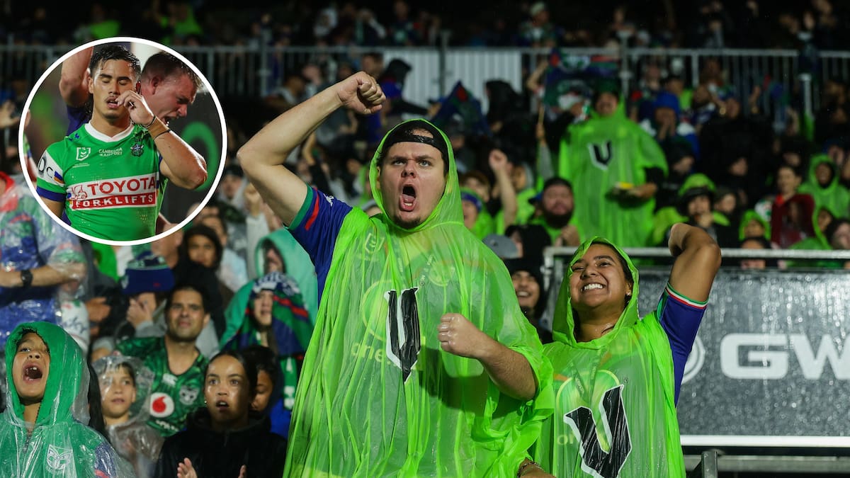 Warriors poncho backlash: V looks at new colours after Raiders colour controversy